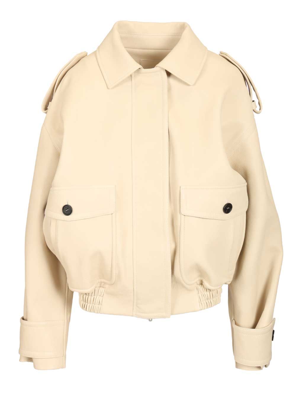 Durazzi Milano Multipockets Jacket Jackets - Beige | b168e19e477068d3652eee4142954415b4e5132f