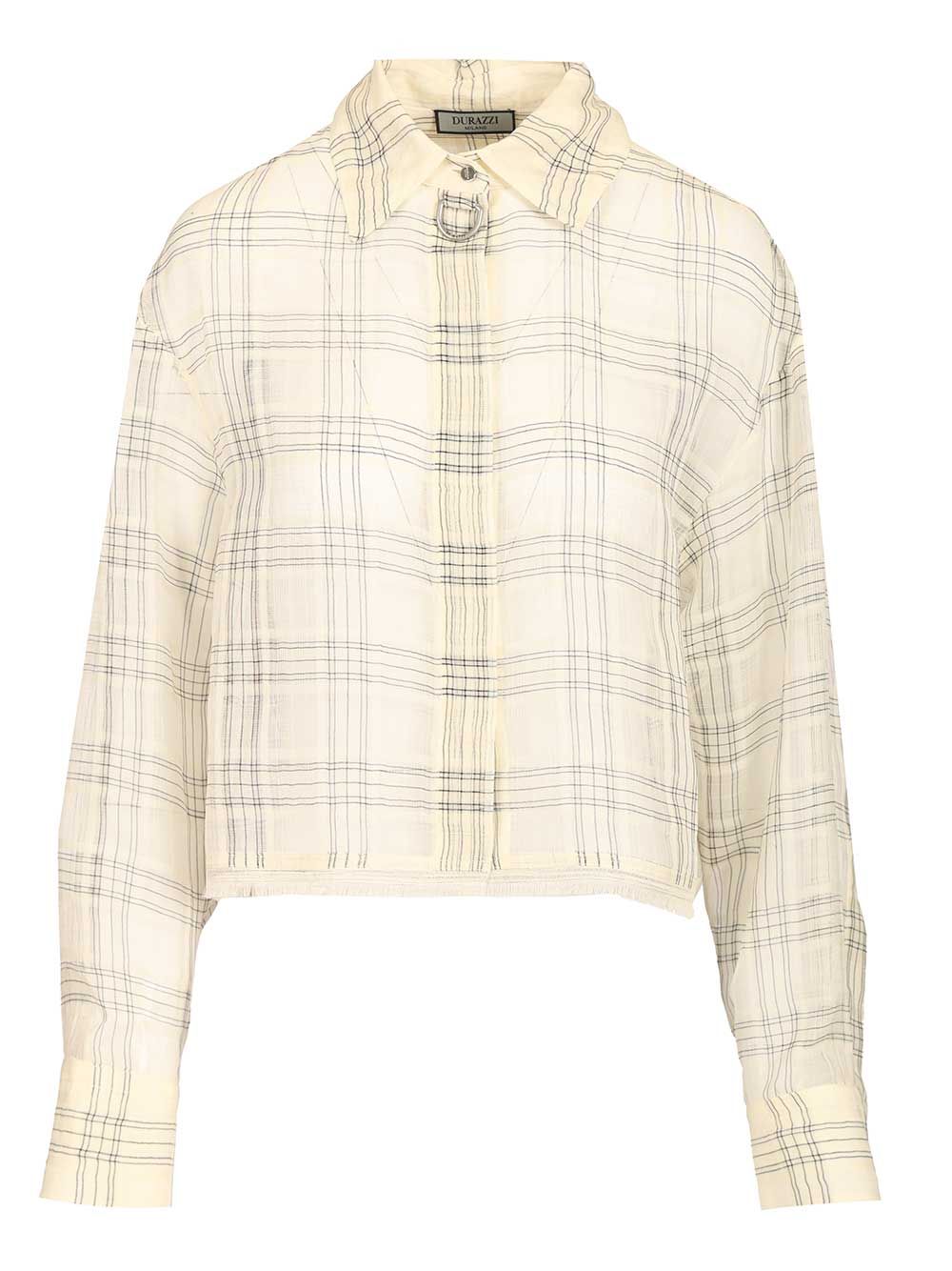 Durazzi Milano Semi-Sheer Short Shirt Shirts - Multicolor | d7a3e2fb8968c24131c275431a50fdbb767a208e