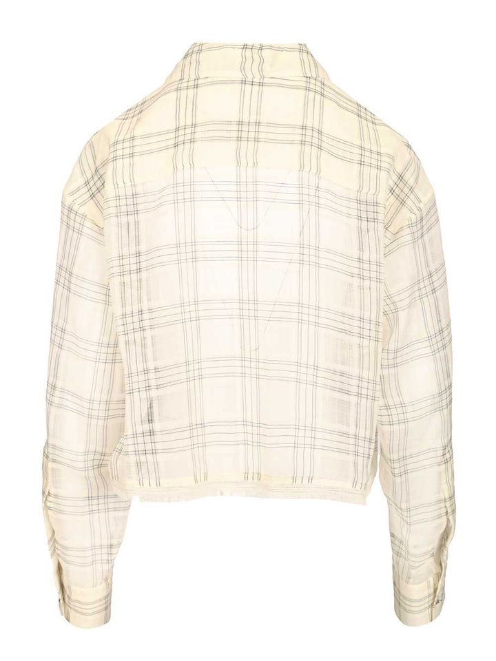 Durazzi Milano Semi-Sheer Short Shirt Shirts - Multicolor | d7659b972608100b866bfd8d4ace262f319ed1c1