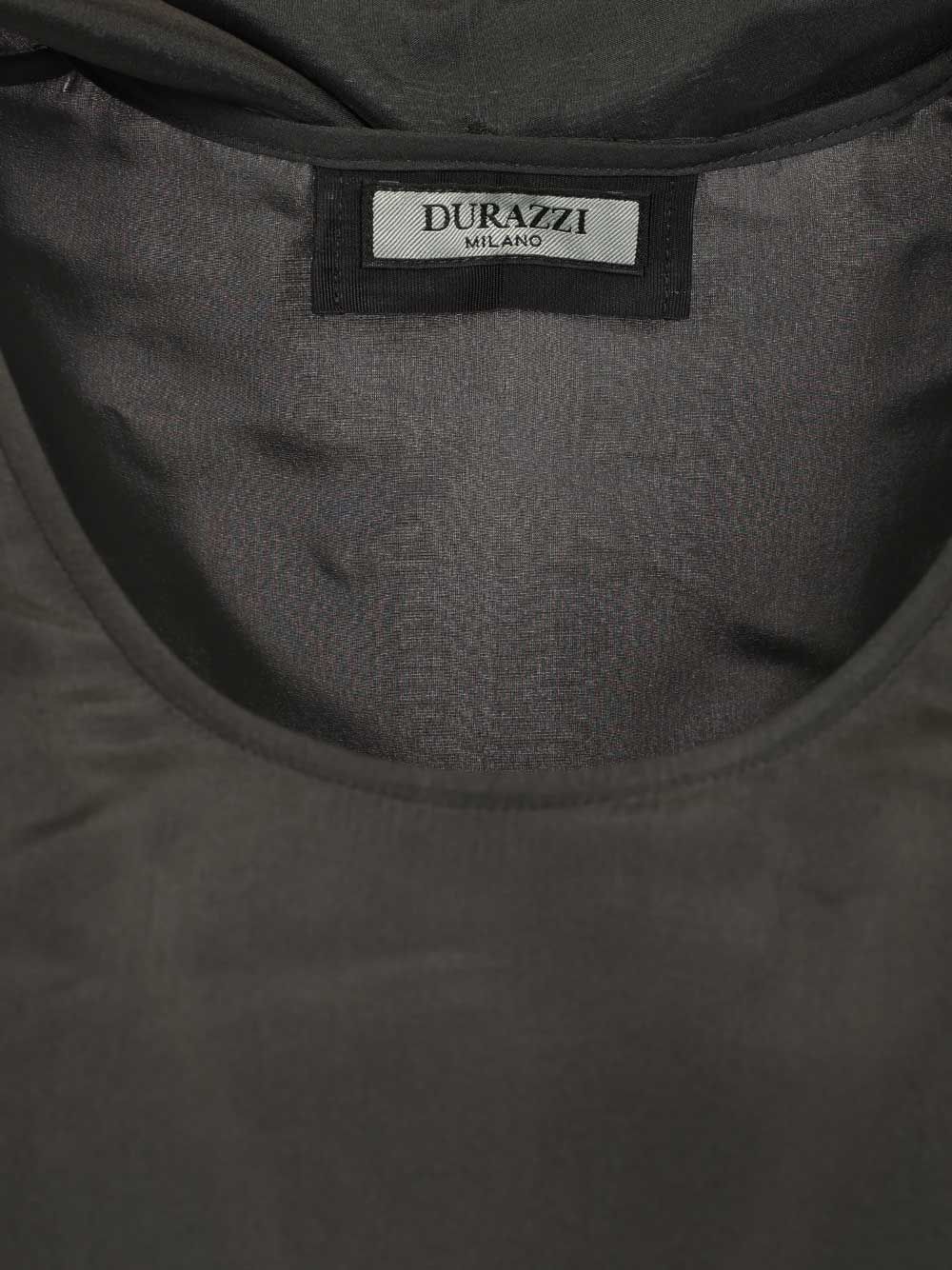 Durazzi Milano Sleeveless Silk Top Tops - Grey | ba4087c68d358490c1d22a759e3c9536a77c418a