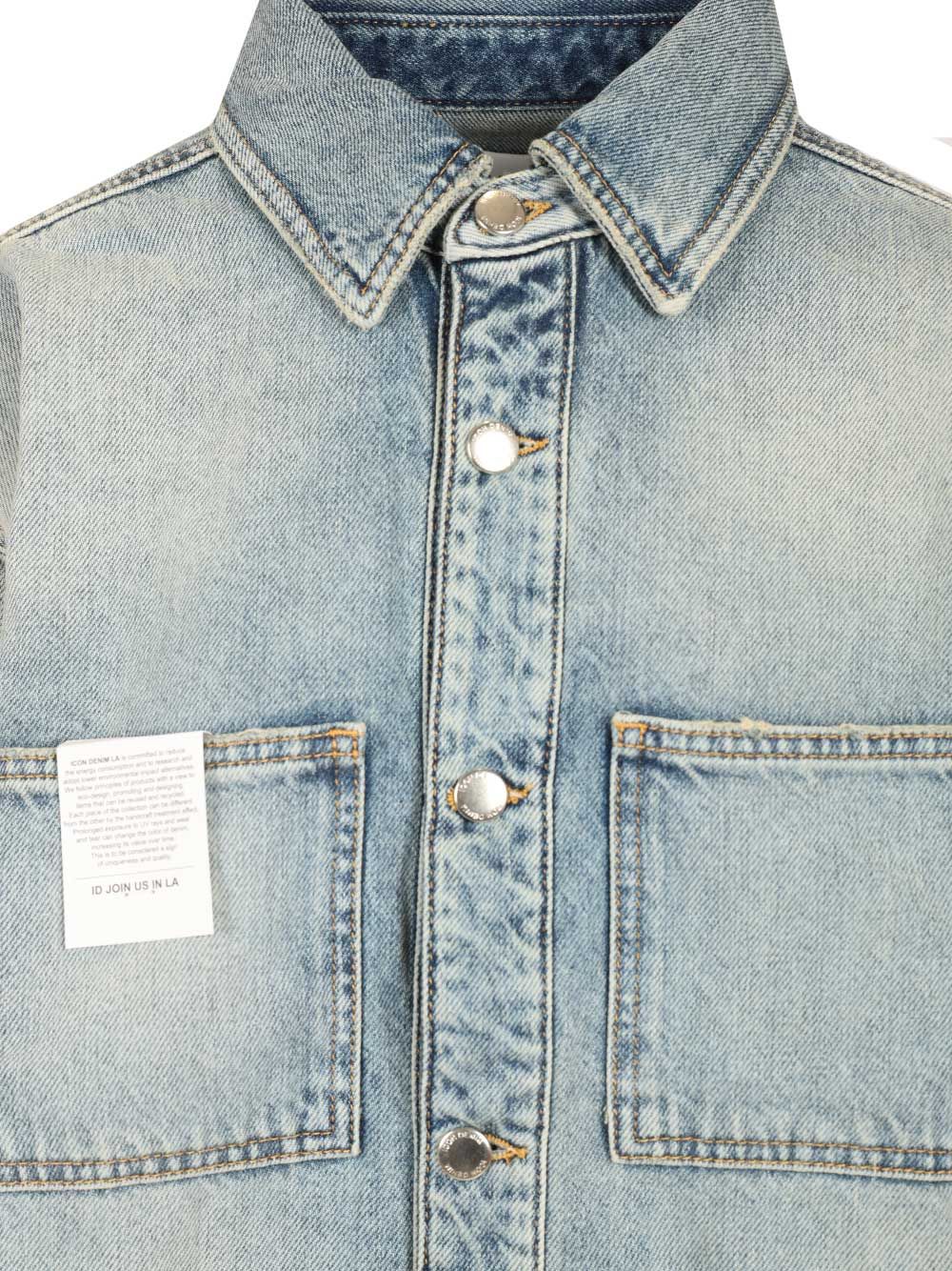 Icon Denim Nika Denim Jacket Jackets - Light blue | d10b70a526e3f04397e838cc569f3d599e10cb77