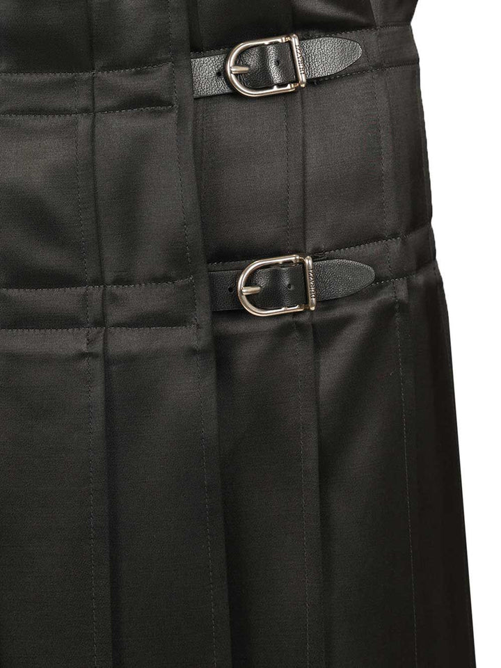 Durazzi Milano Pleated Skirt Skirts - Grey | 96841a705c0c3708f2b5a7acddb2ad3d1f2c05b6