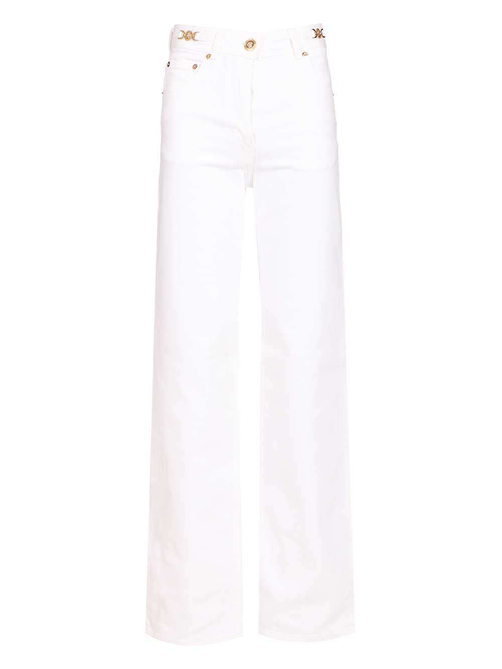 Versace Regular Fit Jeans - White | 9cd76145181b6c94d9c116a9a32cab65aa4fadad