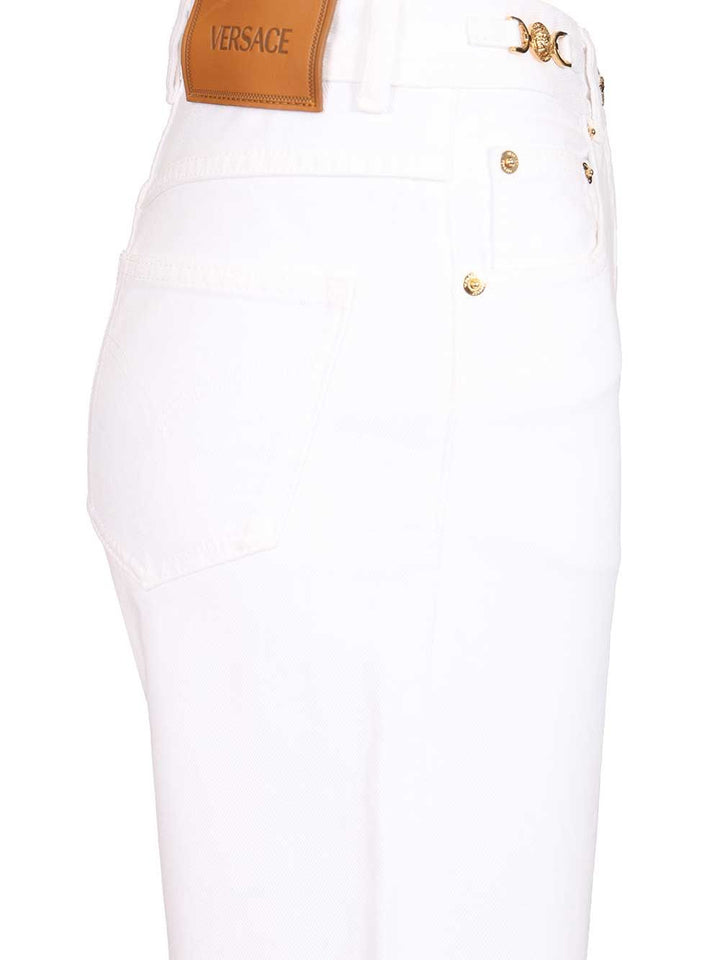 Versace Regular Fit Jeans - White | e6c5c7f63a9f0a4e6b4fab8bf7e01bbf645e6a4e