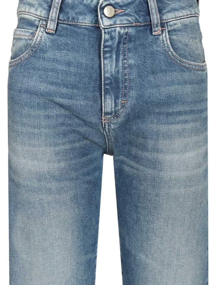 Icon Denim Crop Jean Mimi Jeans - Blue | 3235332a642c6fc6dfb0b173105d44c5d1525038
