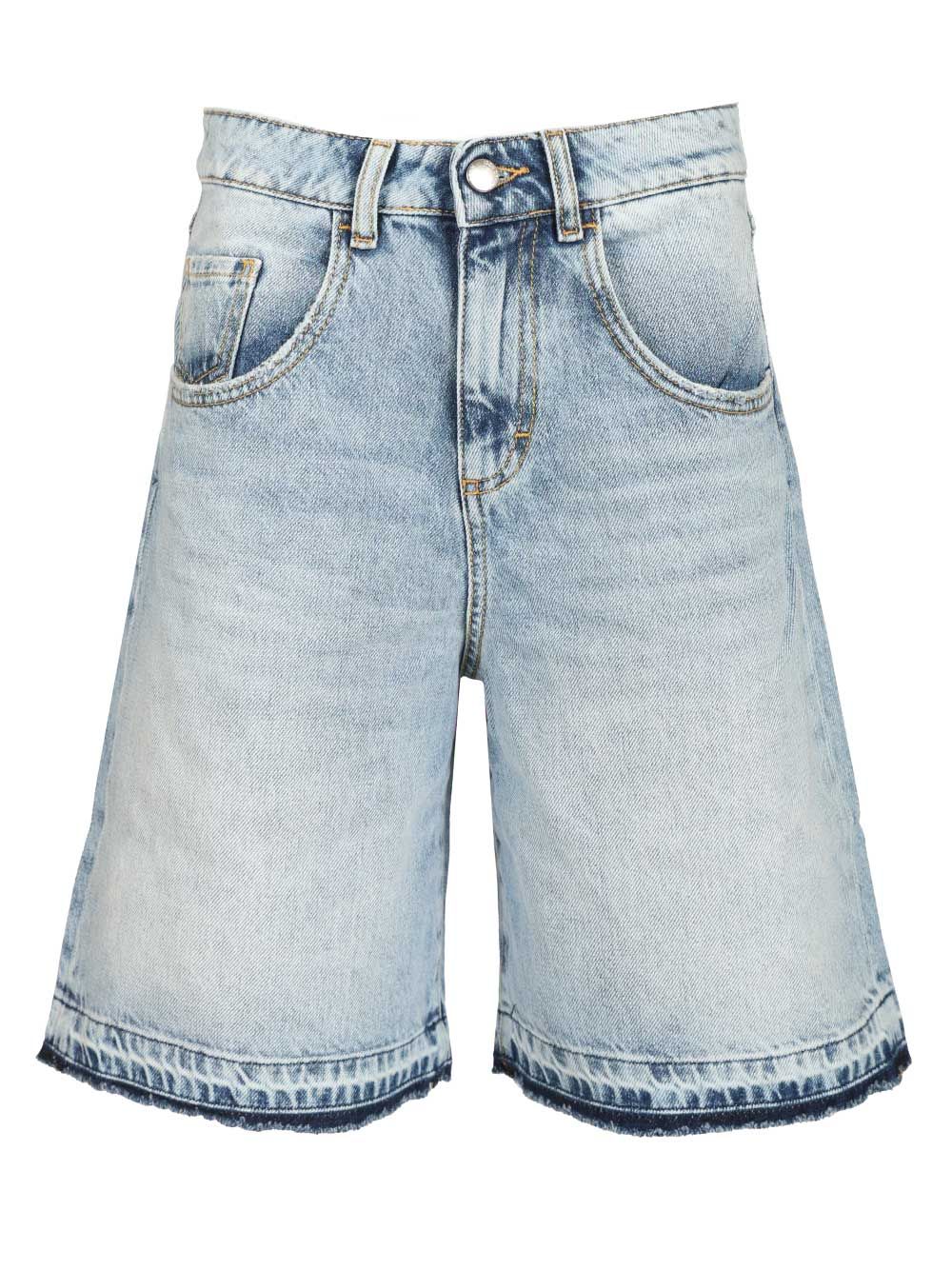 Icon Denim Lulu Shorts Trousers - Light blue | 62dd97c46089e832ad419c8b344997cd2c70232f