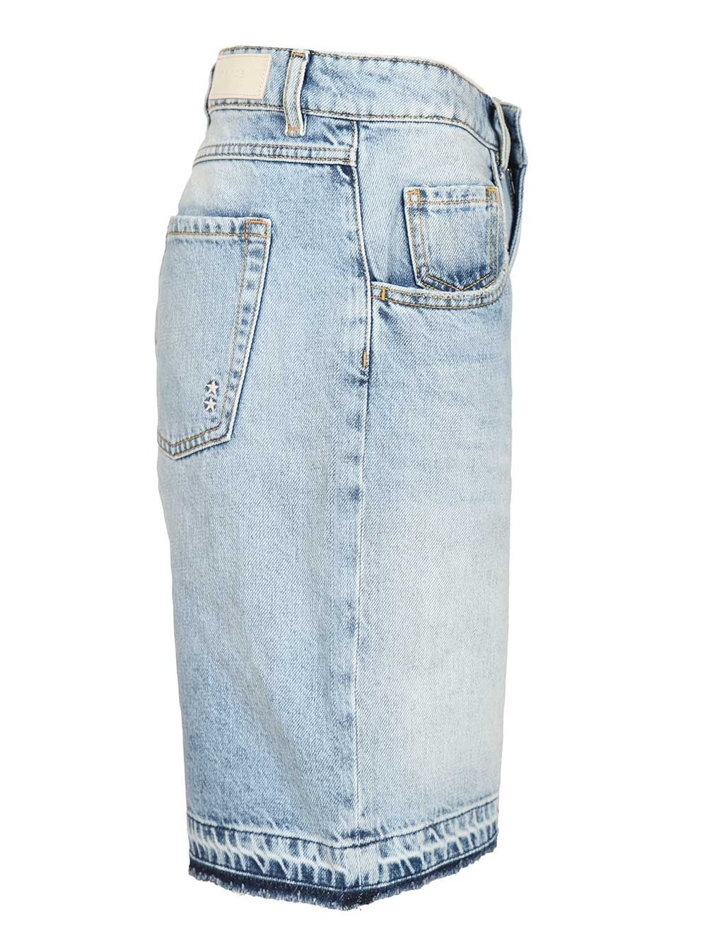 Icon Denim Lulu Shorts Trousers - Light blue | a420de3060b9679e4a60a5cbc9b2c55fa660add6