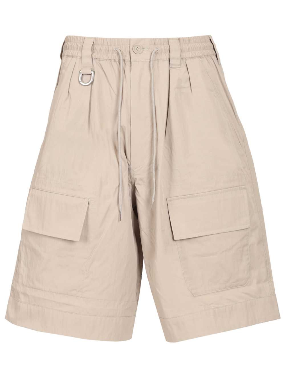 Adidas Y-3 Cargo Shorts Trousers - Beige | bc9b67ca888b4f09425340f26cbde910b722c329