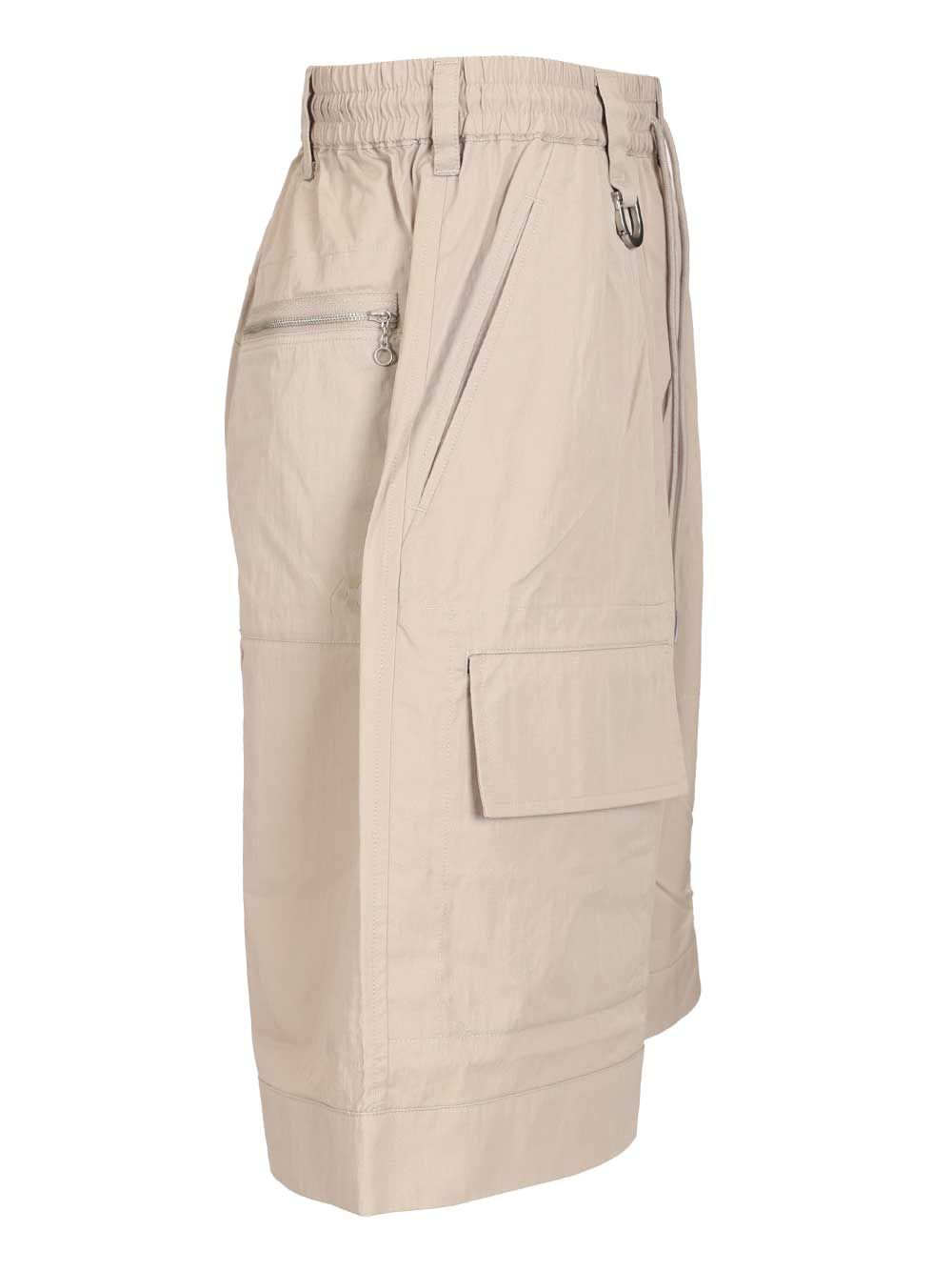 Adidas Y-3 Cargo Shorts Trousers - Beige | 50e4e7e353634ec8e75048d05ef71b6bc83cbf12