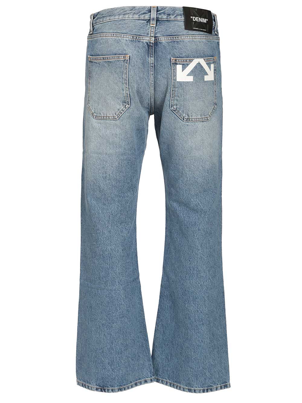 Off-White Half Arrow Jeans - Light blue | f2343cc08a5a6f0819a241b0fb887c2ac3b06aff