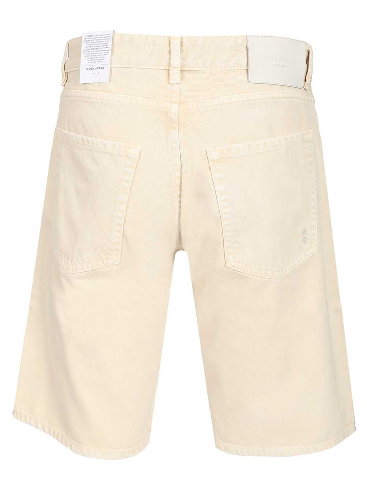 Icon Denim Bobby Shorts Jeans - Beige | 8579741cdccb142de289d862e636f46fbb697b94