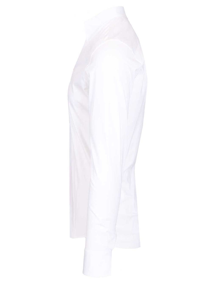 Giorgio Armani Classic Cotton Shirt Shirts - White | dda43b4cf641eb74ba490eabfeb78451003841b7