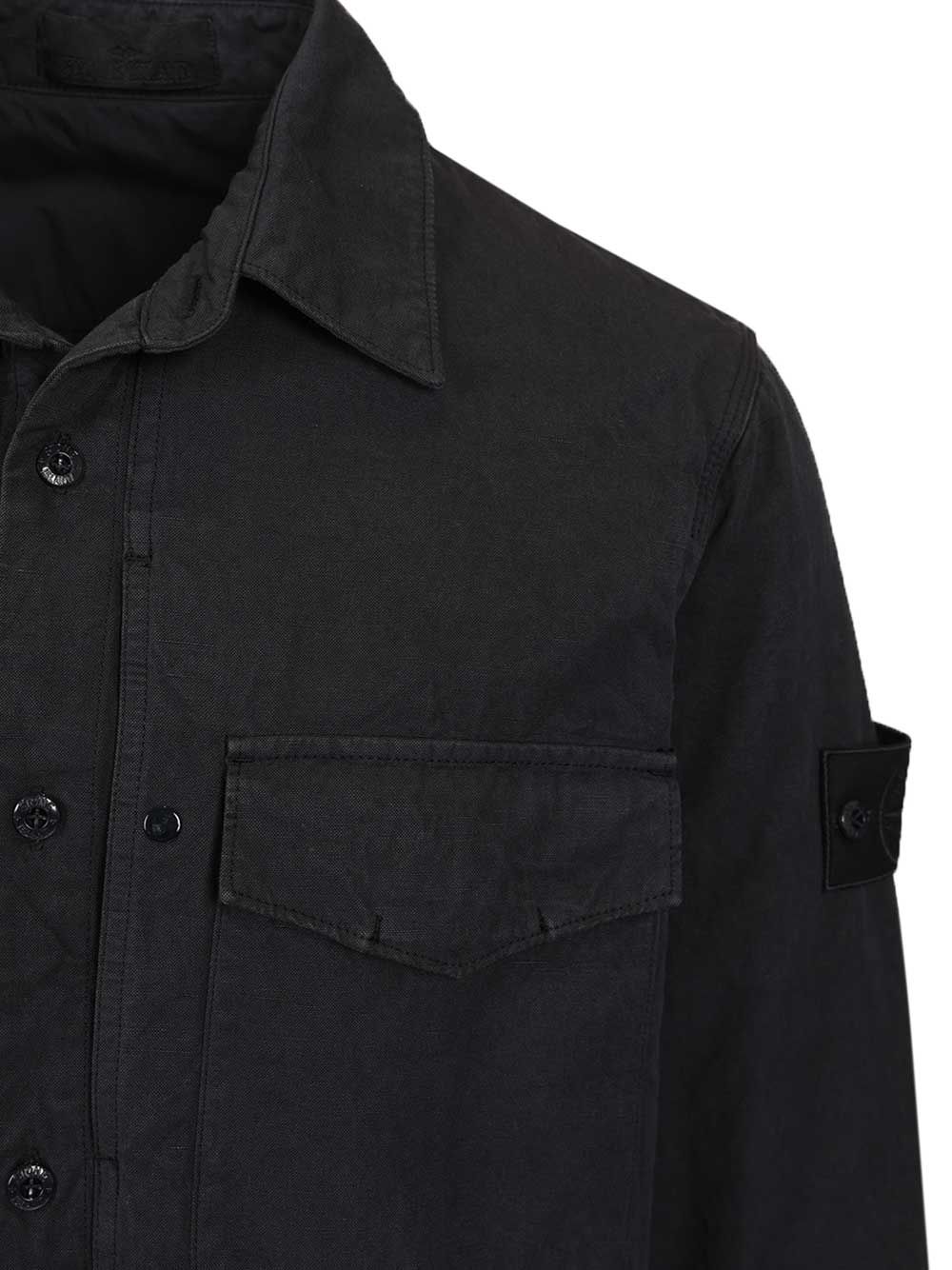 Stone Island Overshirt Shirts - Blue | 8bf0fb779631f46efc8900d889427f9d48d4c369