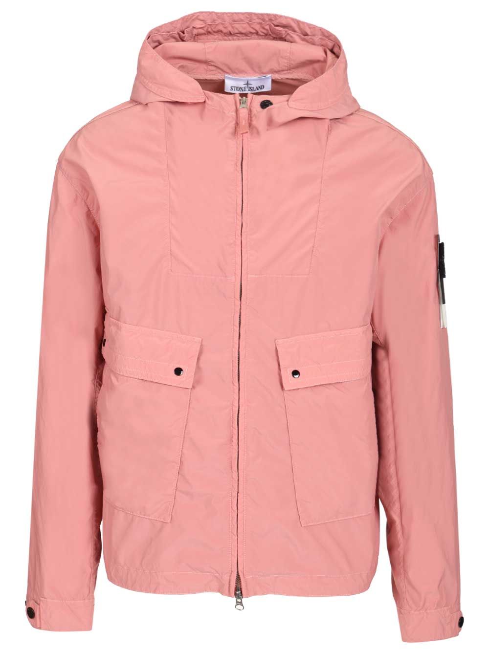 Stone Island Short Parka Jackets - Violet | 8c5a5e8a36f9a49bce597f2430ca68afaaa46bcf