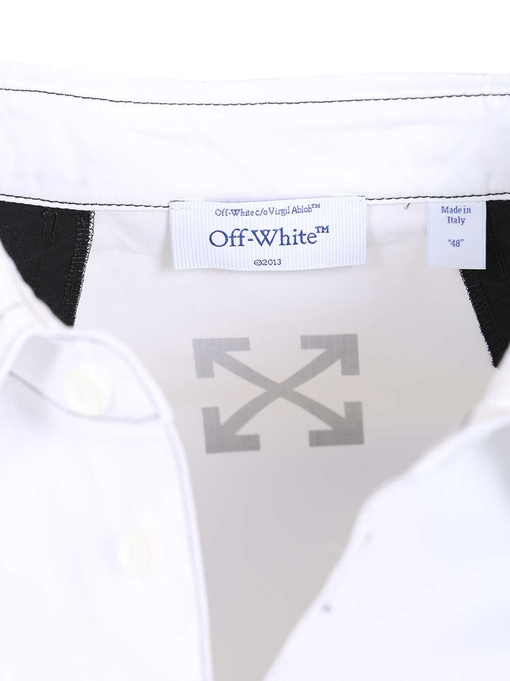Off-White Race Logo Shirt Shirts - White | d6964850017d8f2d9d237e979e56693131de32d1