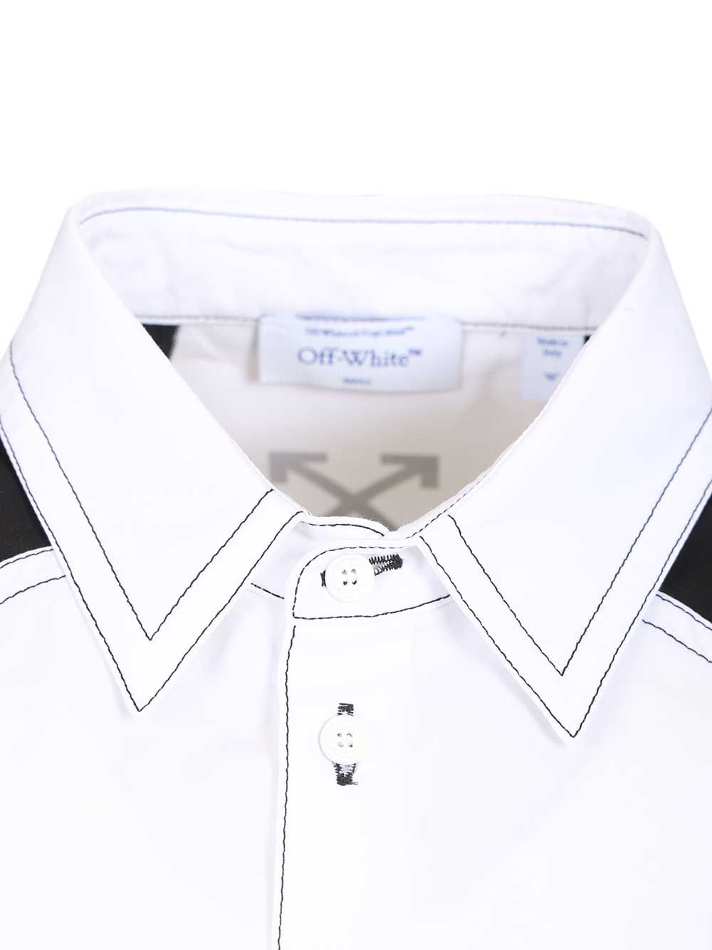 Off-White Race Logo Shirt Shirts - White | cc445fa89478a3fbdaaf96cec659bd2169369706