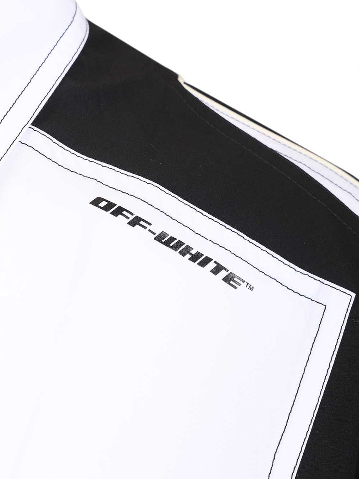 Off-White Race Logo Shirt Shirts - White | 4647094c5a410f9f6baa754daa7c725aebed7e77