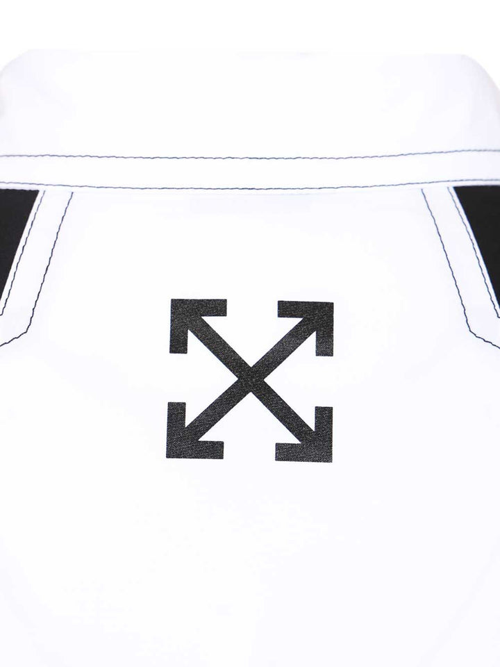 Off-White Race Logo Shirt Shirts - White | 8b2b59cda18de3166d1188122a2fe33435bb7d4e