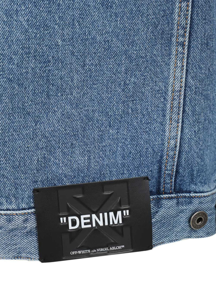 Off-White Denim Jacket Jackets - Light blue | b38a717ae374c6927572d71aa9d86d0513eb852e