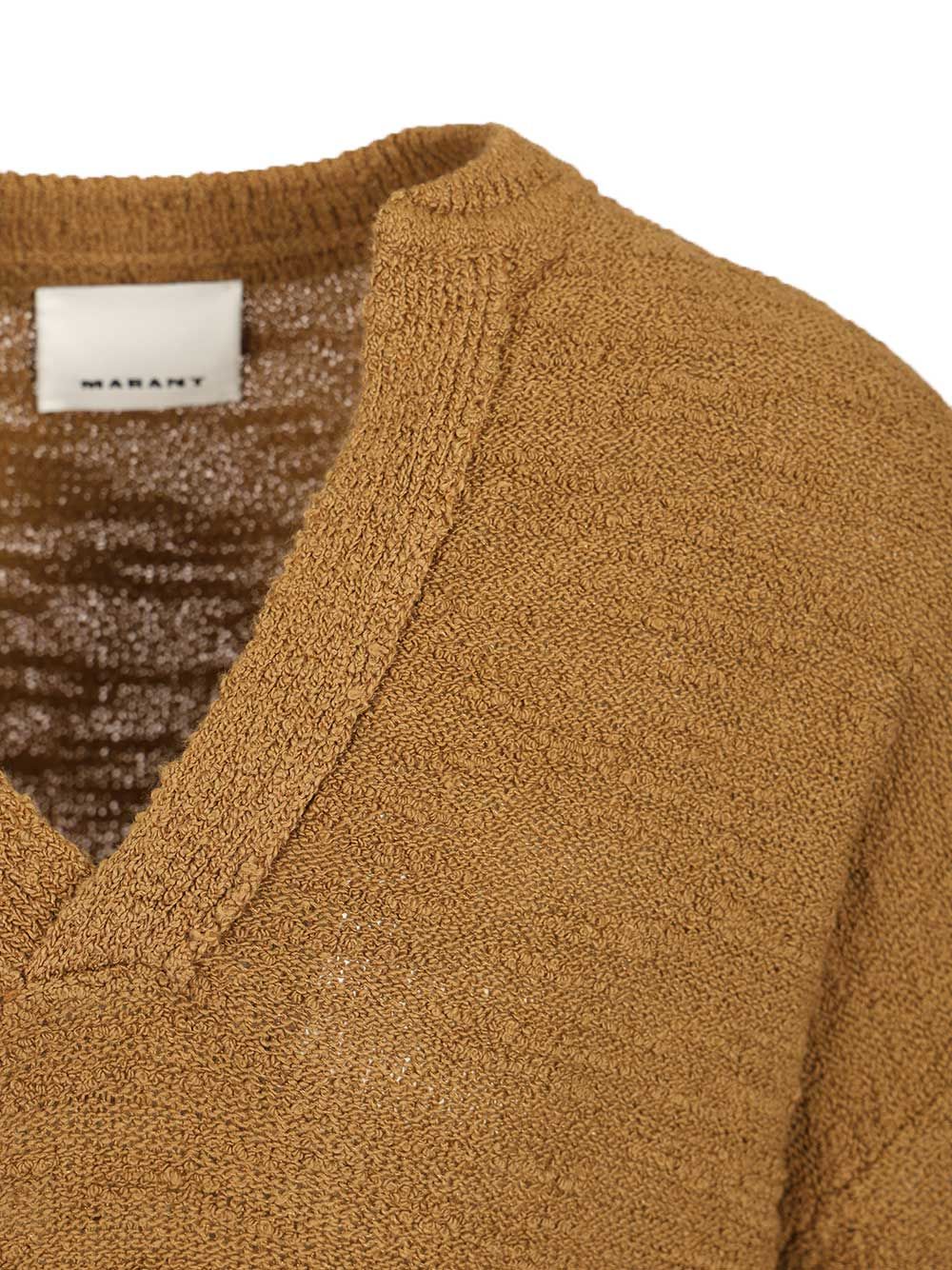 Marant Arnold Sweater Sweatshirts - Brown | 6da1884038301d954b03ecb20379814179b2092e