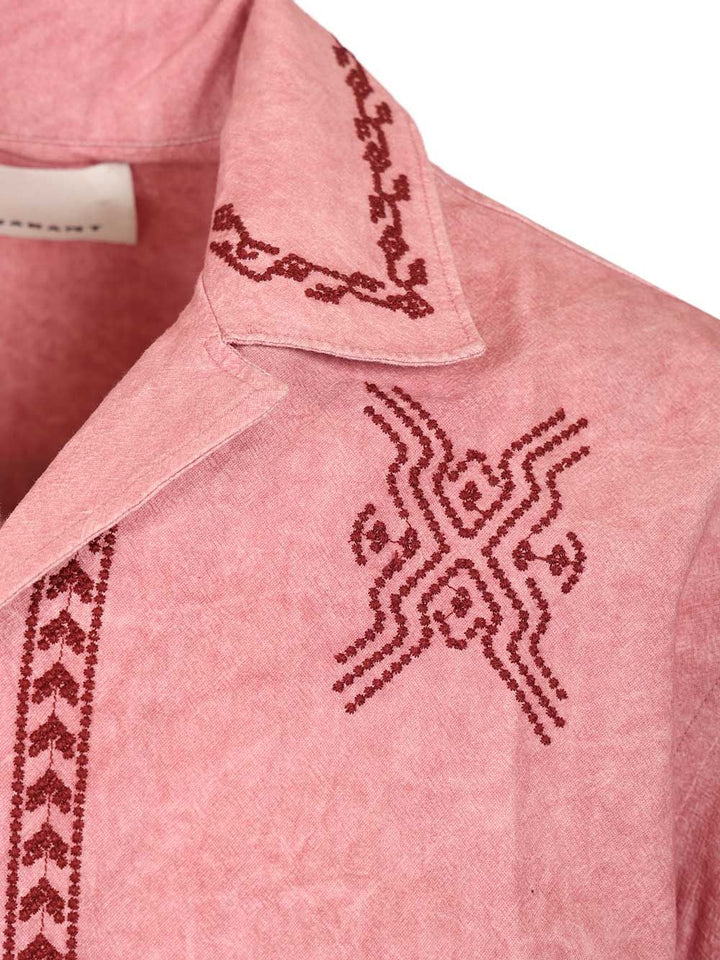 Marant Zekim Shirt Shirts - Rose | 4061a095933246c725335badff4a500ff8ba6ba4