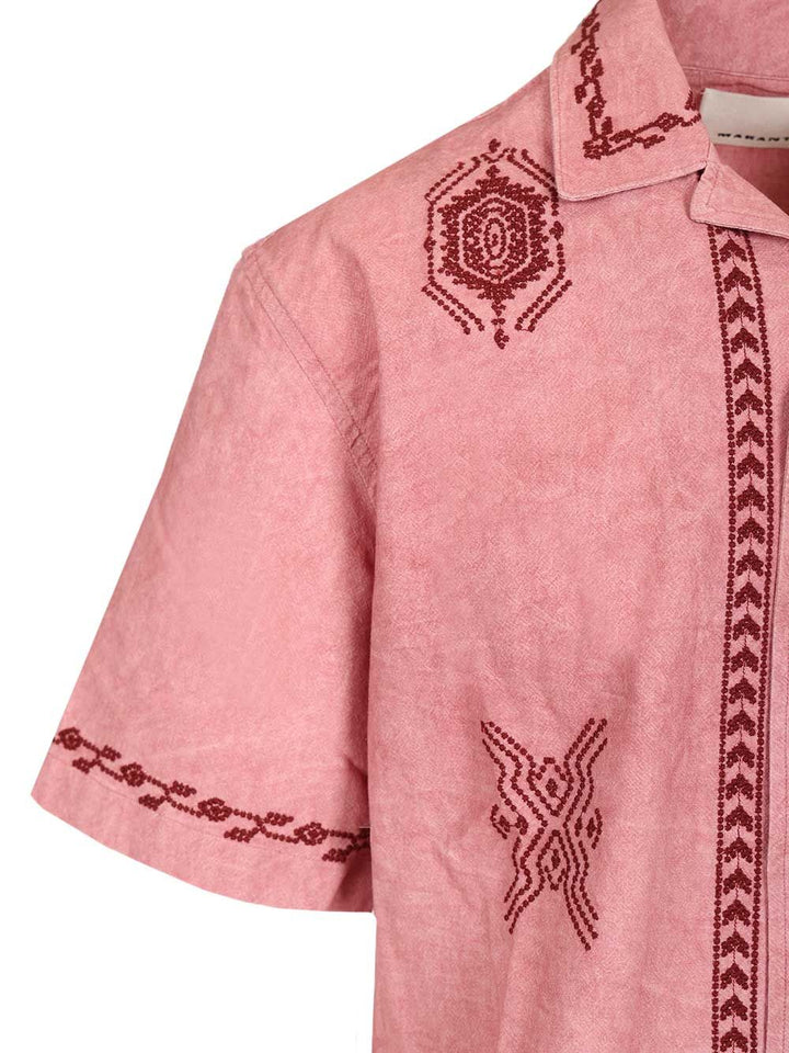 Marant Zekim Shirt Shirts - Rose | b83c5dba9b2bbf9b330e431db19235084f330b6a