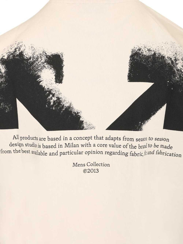 Off-White Half Arrow T-Shirt - Beige | 8919a94cbc2ac4f3efd11d48296db628bd098500
