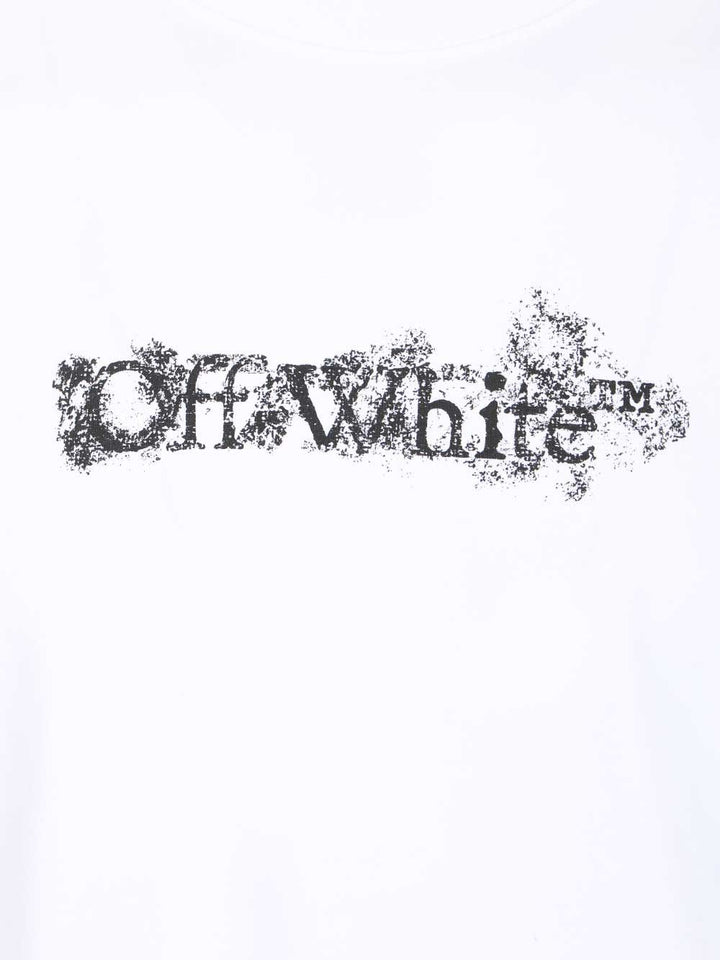 Off-White With Heraldic Arrow Print T-Shirt - White | 1177c2b1930bc171703d6eb75d1a5e463fa6ee28
