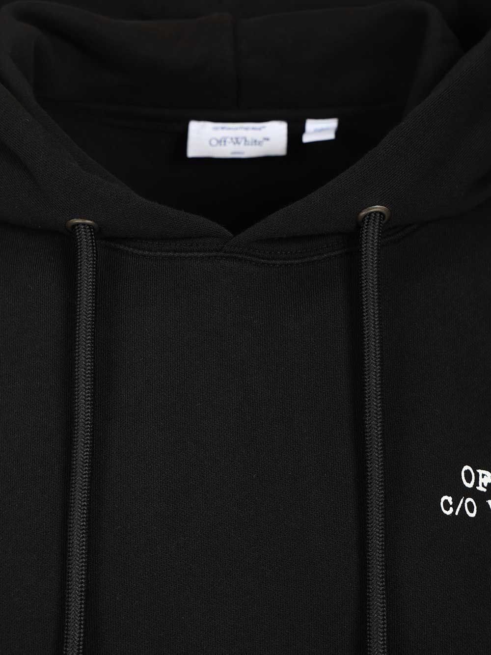Off-White Type Arrow Hoodie Sweatshirts - Black | f5c79e391e6ad7758126361b39688458b05fccf9