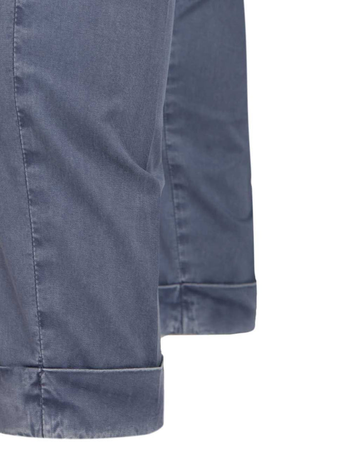 Al Duca D'Aosta Chino Trousers - Blue | 3fcac9b438521d5a75207e5bba9bf9a254995190
