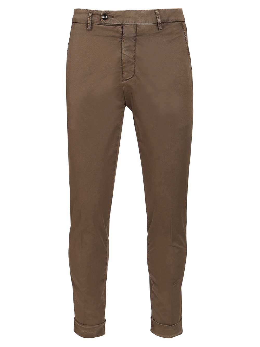 Al Duca D'Aosta Chino Trousers - Brown | 359cdb398b9c9d6223c063a2ca9c059f4a1396bb