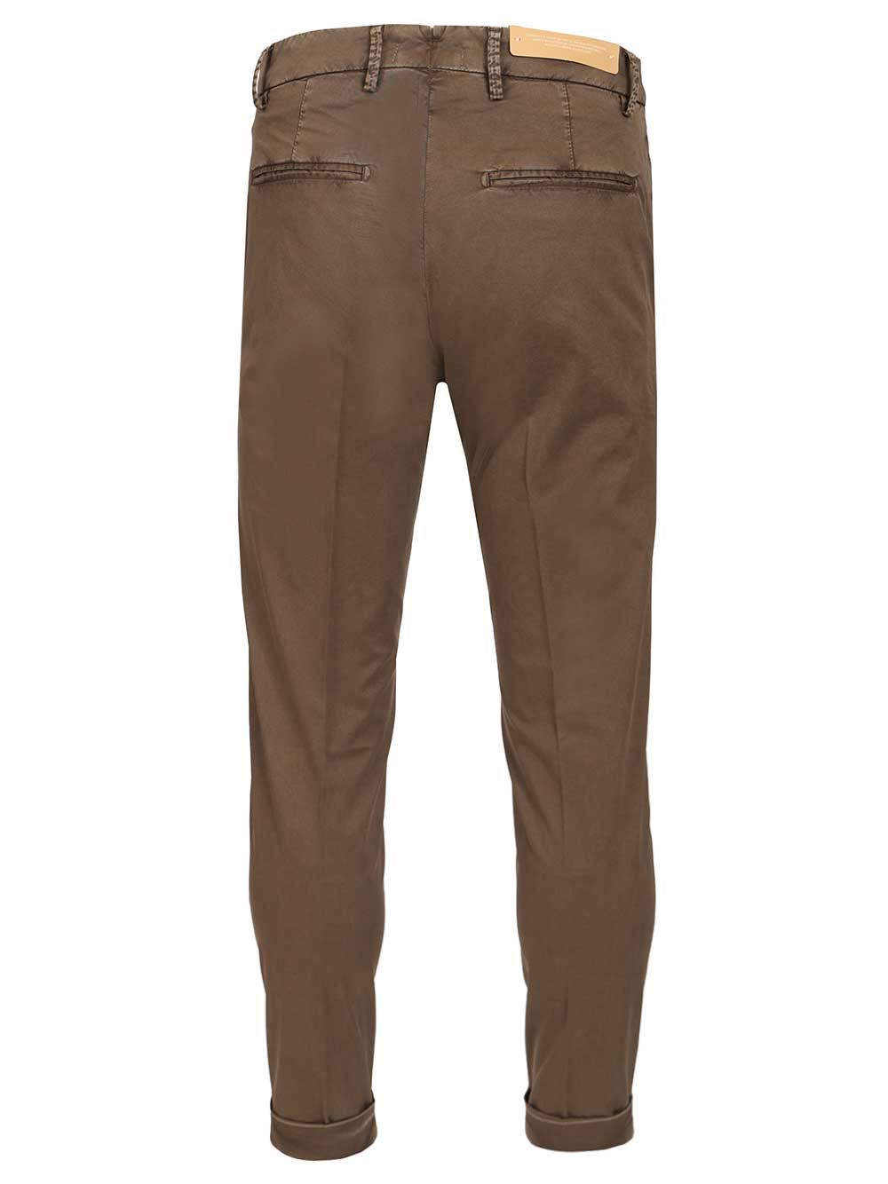 Al Duca D'Aosta Chino Trousers - Brown | e637bfa9a2cc9c8832999478cfa690eb37805873