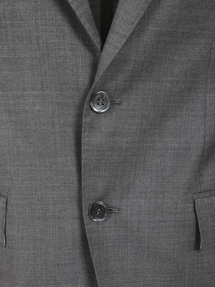 Al Duca D'Aosta Wool Canvas Dress Dresses - Grey | ab92a9dafc6342fea8d169601850e9bd2c220ff4
