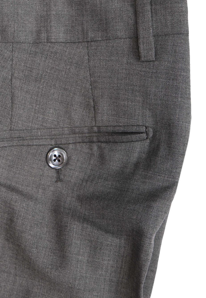 Al Duca D'Aosta Wool Canvas Dress Dresses - Grey | cc315e6fd2573bc507f6a0b6342a11e5b8c10dec