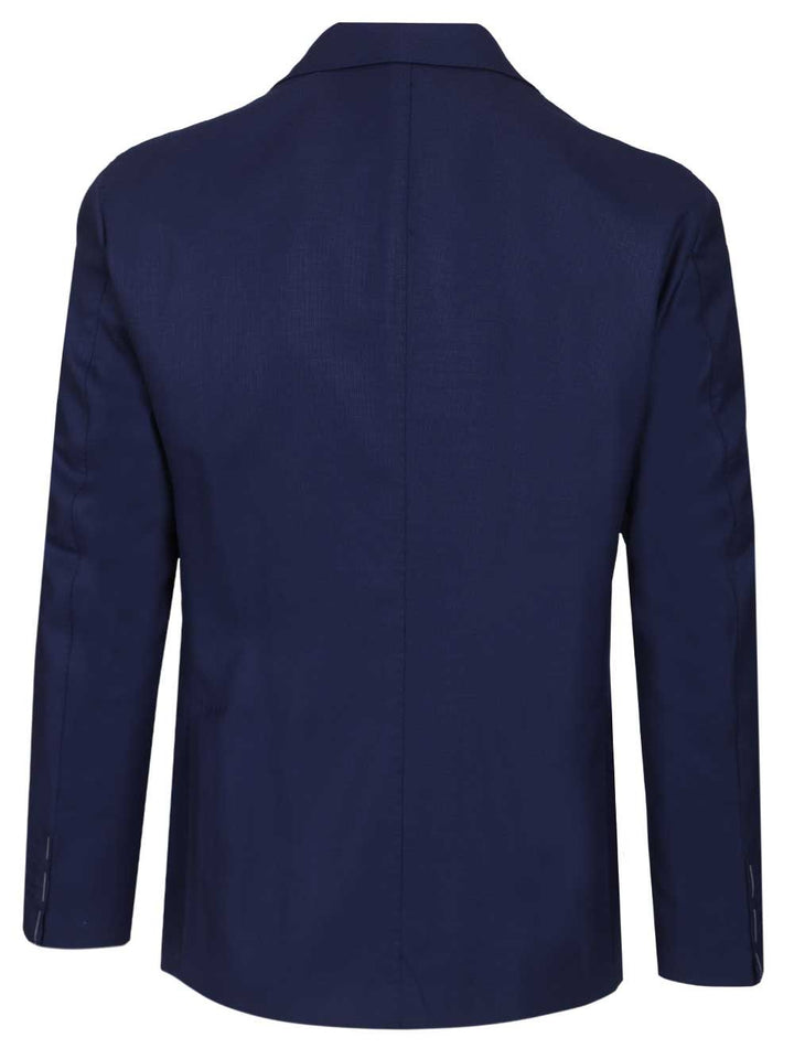 Al Duca D'Aosta Wool Blazer Jackets - Blue | b05051a6f125879acf35f16162c43ee4f1fbdfe6