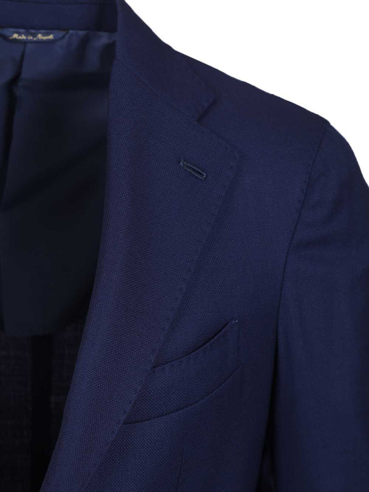 Al Duca D'Aosta Wool Blazer Jackets - Blue | 574d7d3ded2427c48c1888e7c50ef0794e957661