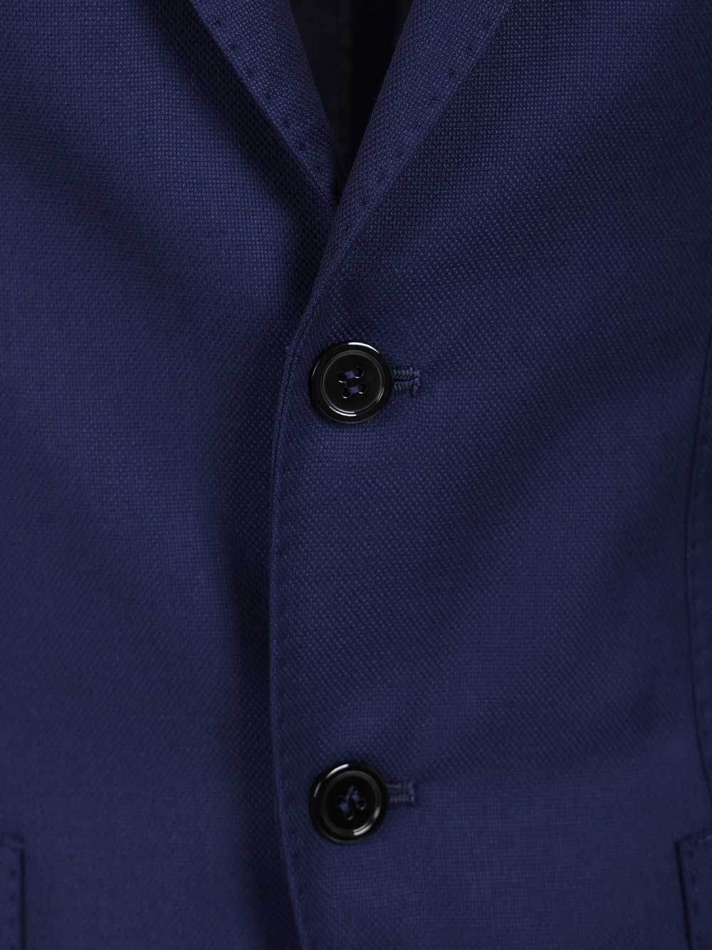 Al Duca D'Aosta Wool Blazer Jackets - Blue | fc621fc0f2d5bab0d94307435d53150873c80ebe