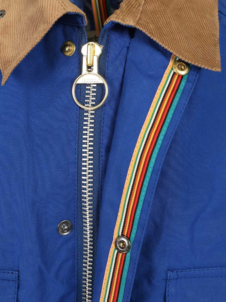 Barbour X Paul Smith Bedale Jacket Jackets - Blue | 6df1ae84ab660e291076d9a0c62ae8f2eaee9c9d