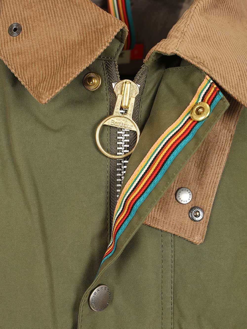 Barbour X Paul Smith Bedale Jacket Jackets - Green | 18872adf12f7fadde896e2c40ad41496d3a513ef