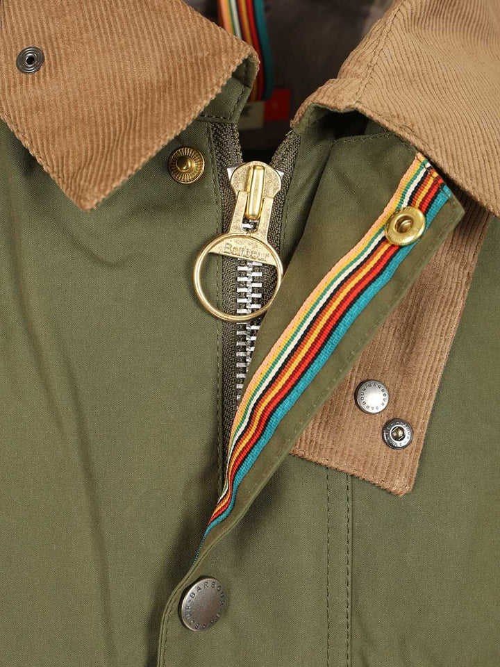 Barbour X Paul Smith Bedale Jacket Jackets - Green | 18872adf12f7fadde896e2c40ad41496d3a513ef