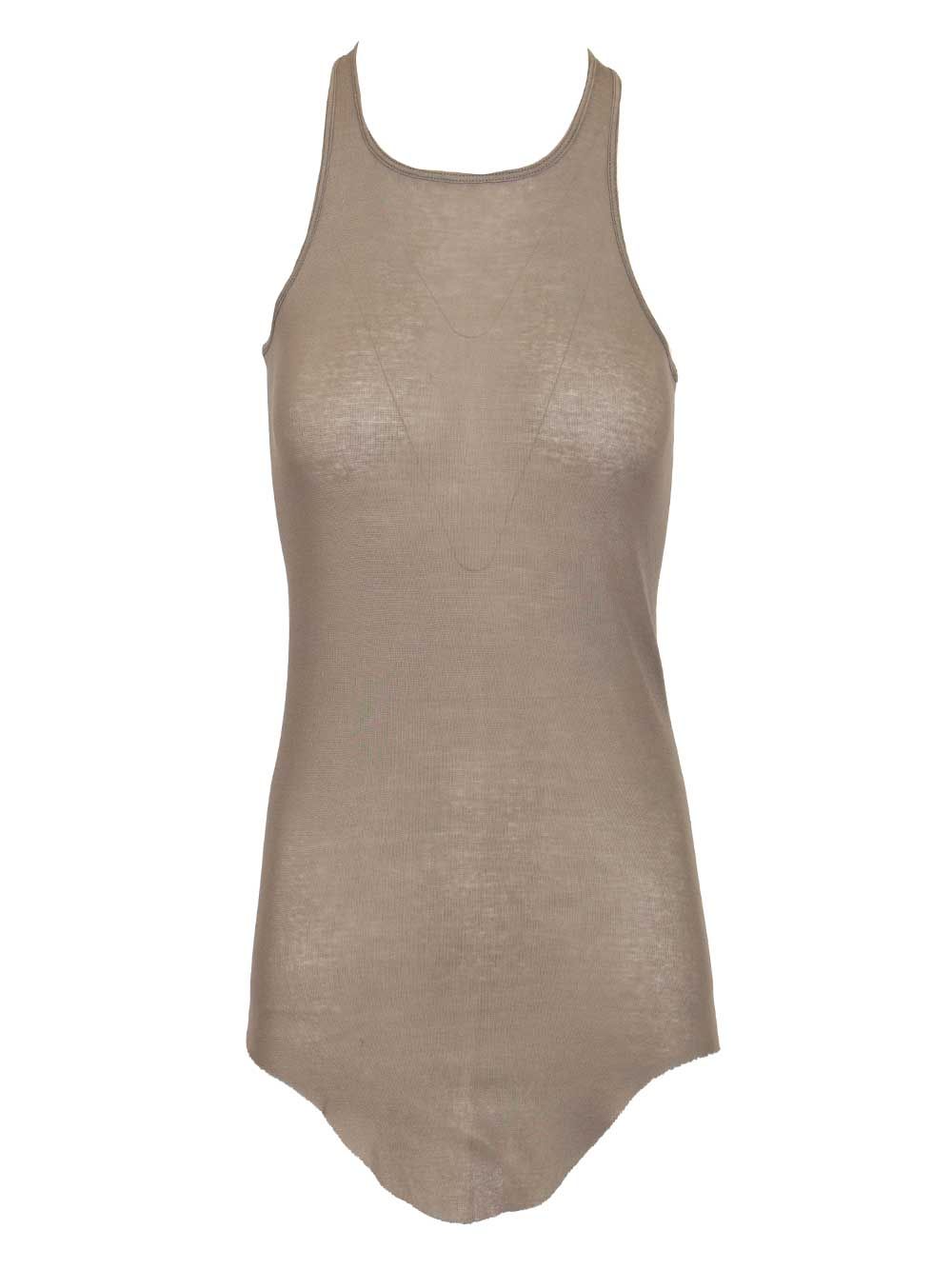 Rick Owens Cotton Top Tops - Beige | 5be26453e55ad4c55160e96f108ae1216d62ede5