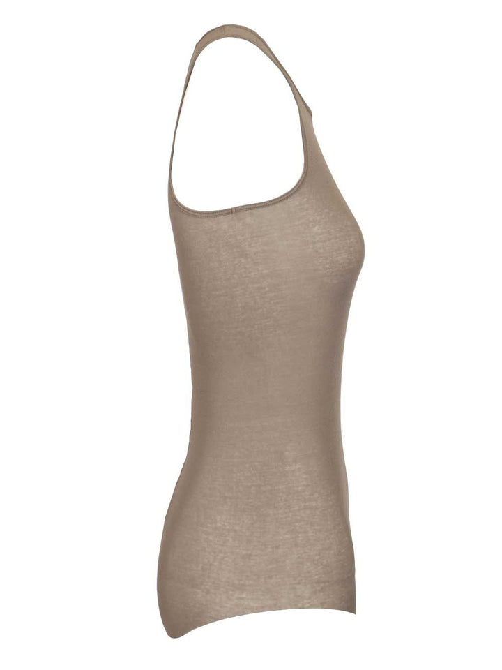 Rick Owens Cotton Top Tops - Beige | b130cfc7980da35151c4115055c96fb6f67a012c