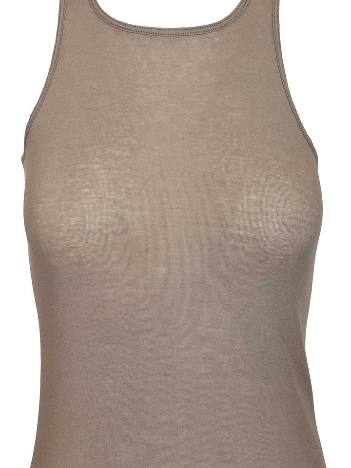 Rick Owens Cotton Top Tops - Beige | 6d0d16fc653c4611fceaf8d134139f6296e8c13d