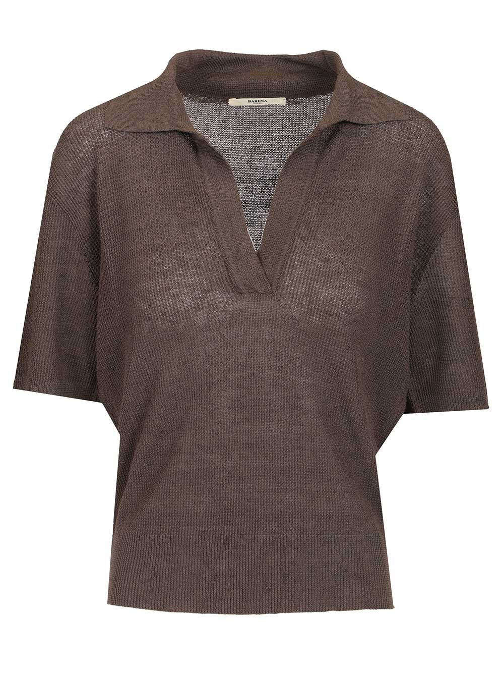 Barena Venezia Vibia Risada Knitwear - Brown | 6a4f293000174eaa0daae6bb36236a04399b1ec0