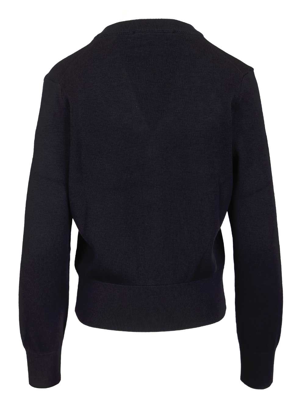 Ami Ami De Cœur Cardigan Knitwear - Black | ba62b5411aa49fd29155819a3722dc0edd0fcfda