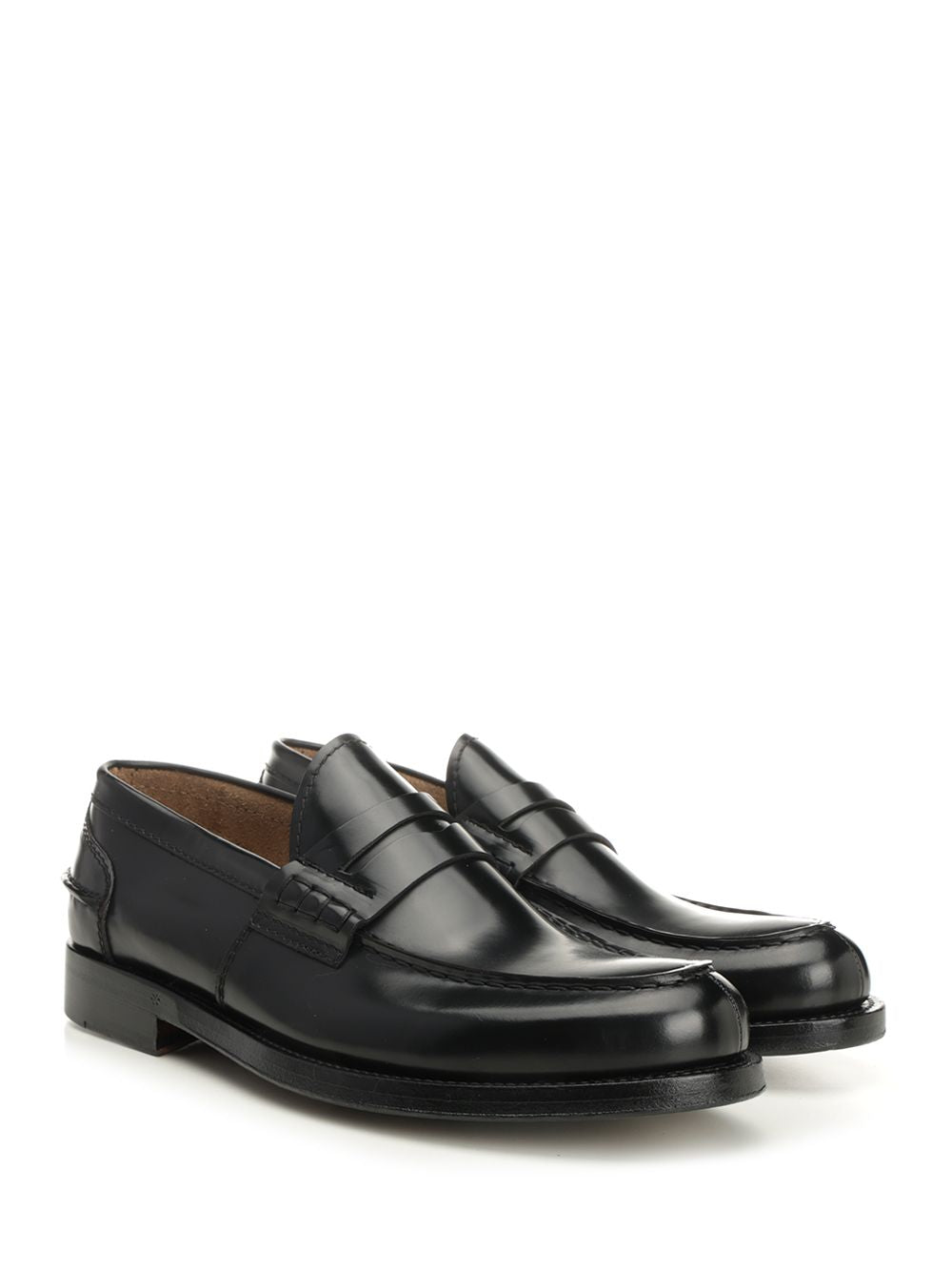 Al Duca D'Aosta 1902 College Moccasins Loafers - Black | d0a79df3d3cadcff48864d5d38e42969c6e45a74