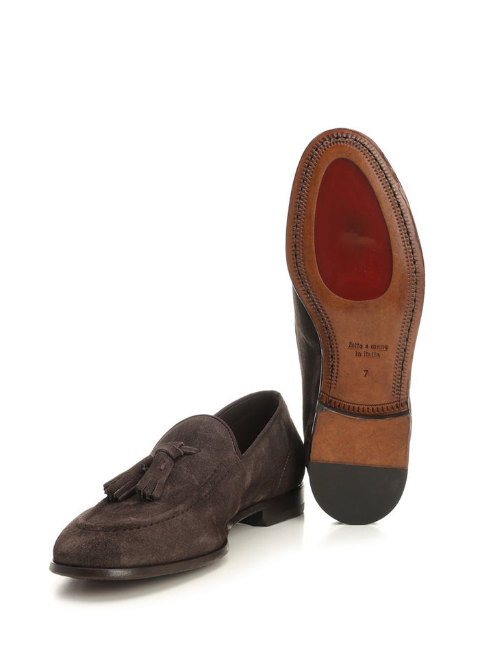Al Duca D'Aosta 1902 Suede Moccasin Loafers - Brown | 4c9c189e866301b5105a01346843128bade744b2