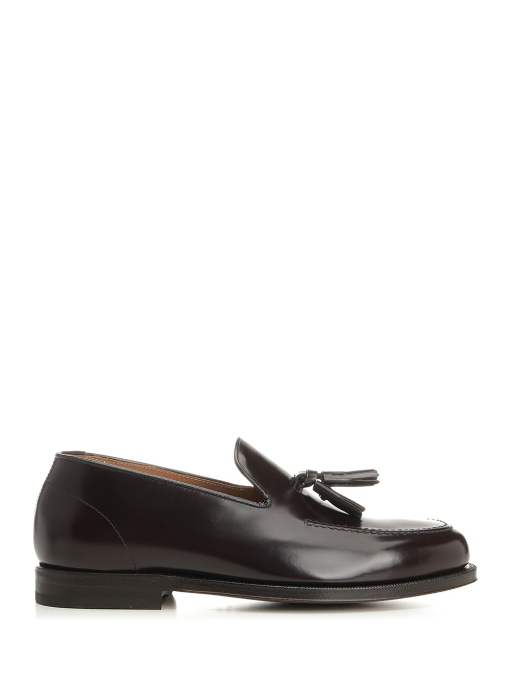Al Duca D'Aosta 1902 Shiny Leather Moccasin Loafers - Bordeaux | 3f32e000e9549442f62978d7a5af06ddf82da9af