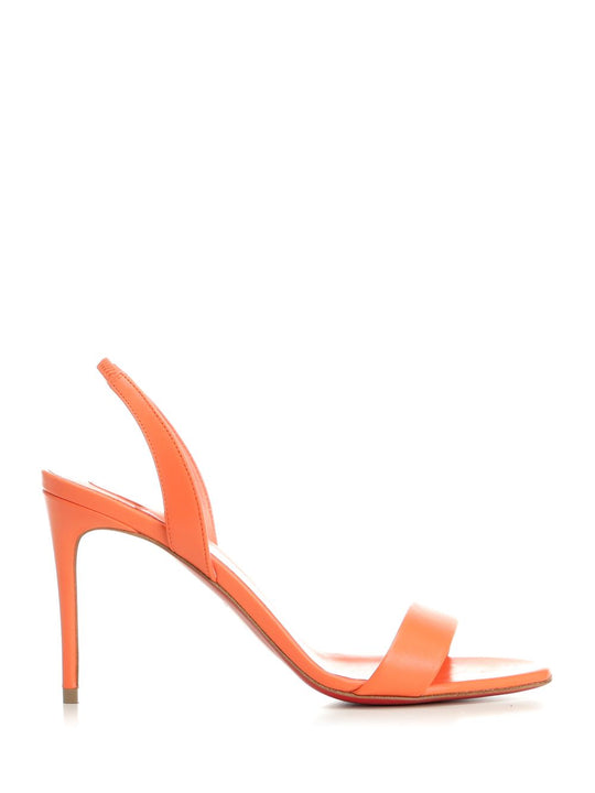 O Marylin Slingback Sandals Orange
