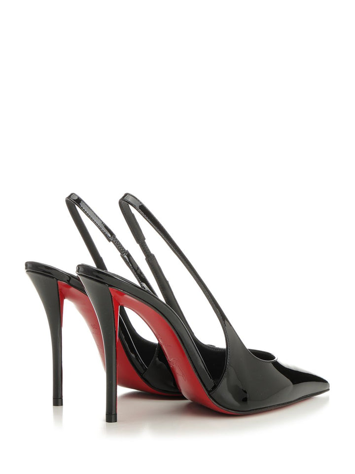 Christian Louboutin Miss Z Slingback Pumps - Black | 7c3fea447e73174a2a9a62f5d24ca9e6c50d32dc